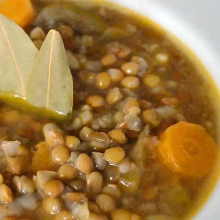 Lentejas con verduras en olla programable